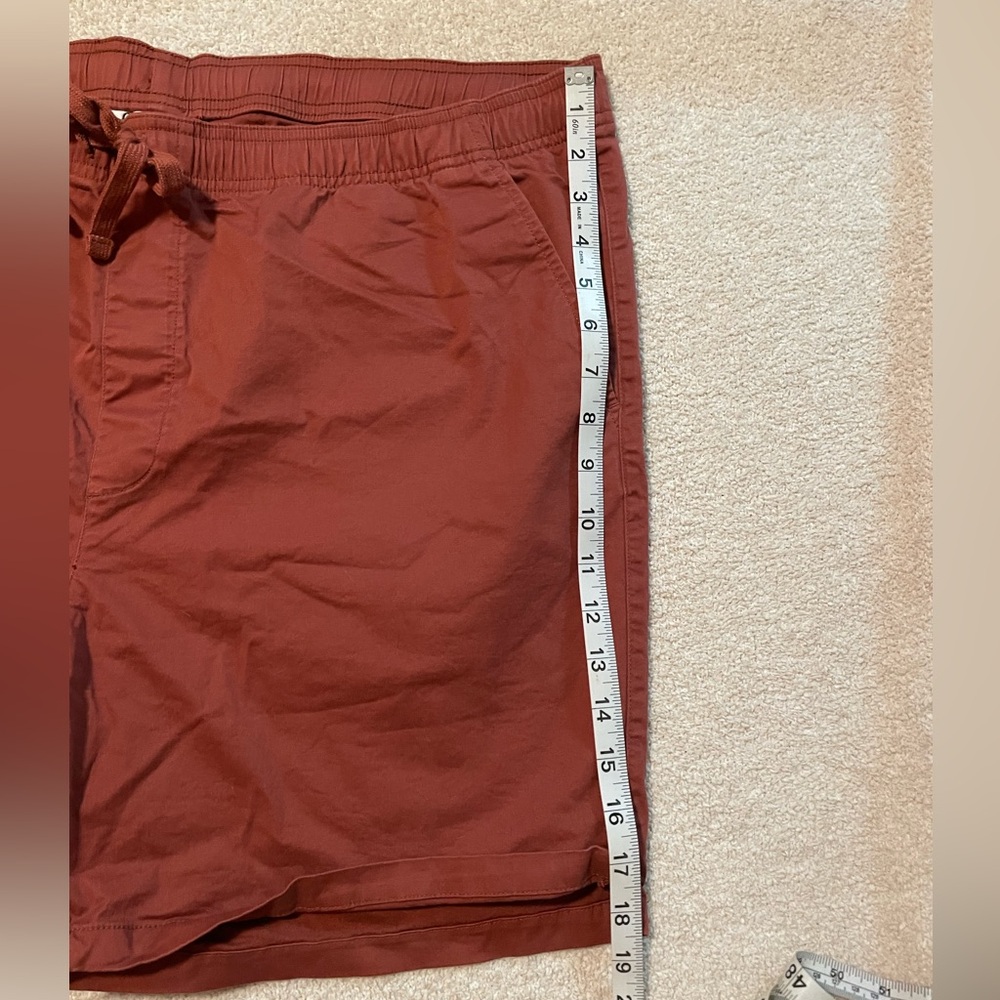 Goodfellow & Co Red Rust Pull On Shorts - Picture 3 of 6